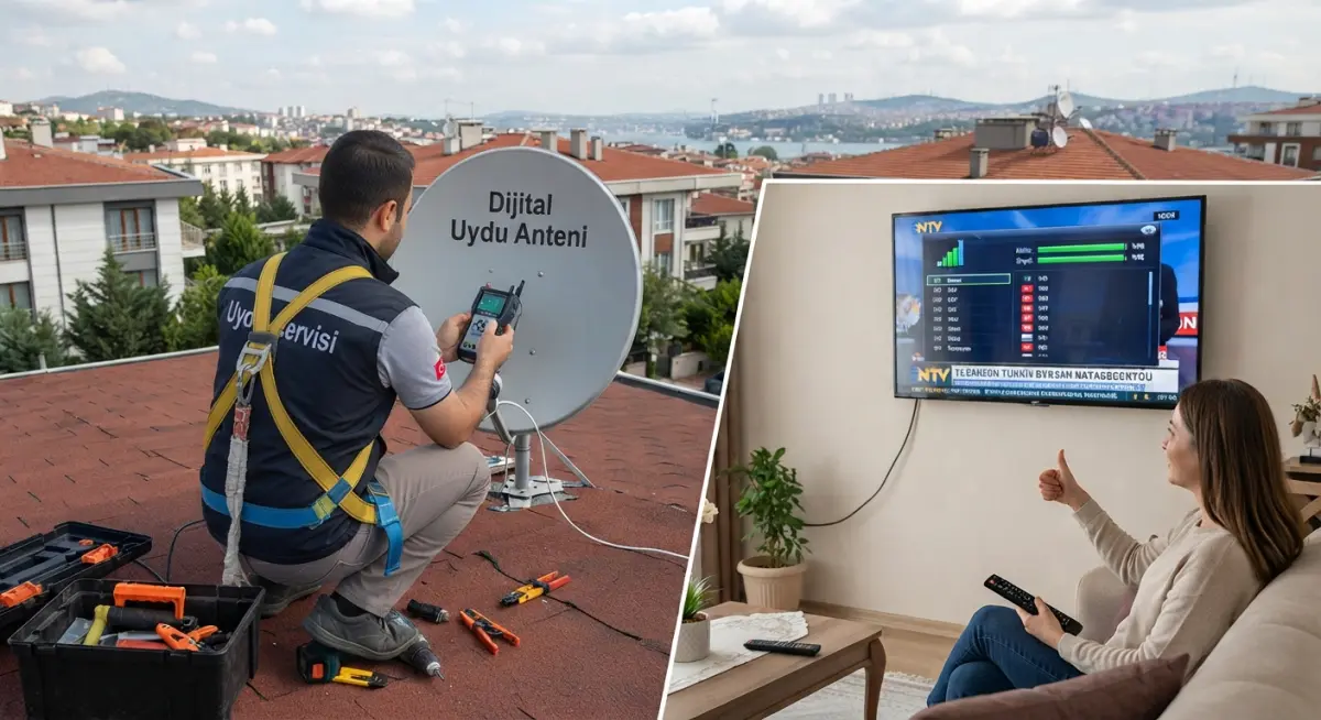 Televizyon Uydu ve Çanak Ayarı
