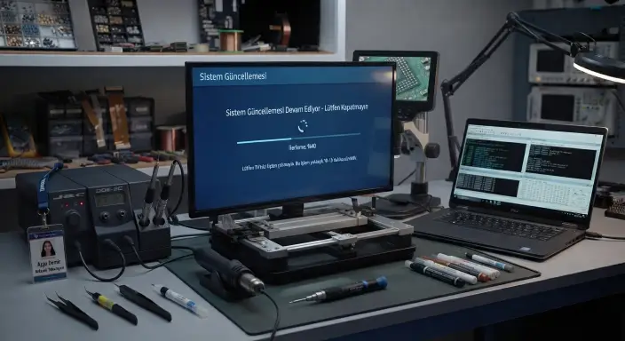 Televizyon Smart TV Yazılım Desteği Görseli